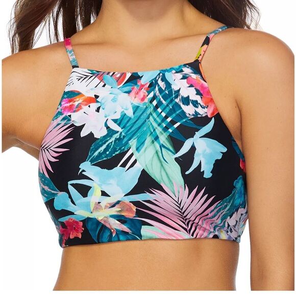 Raisins Other - Raisins Kaori High-Neck Printed Bikini Top size Medium